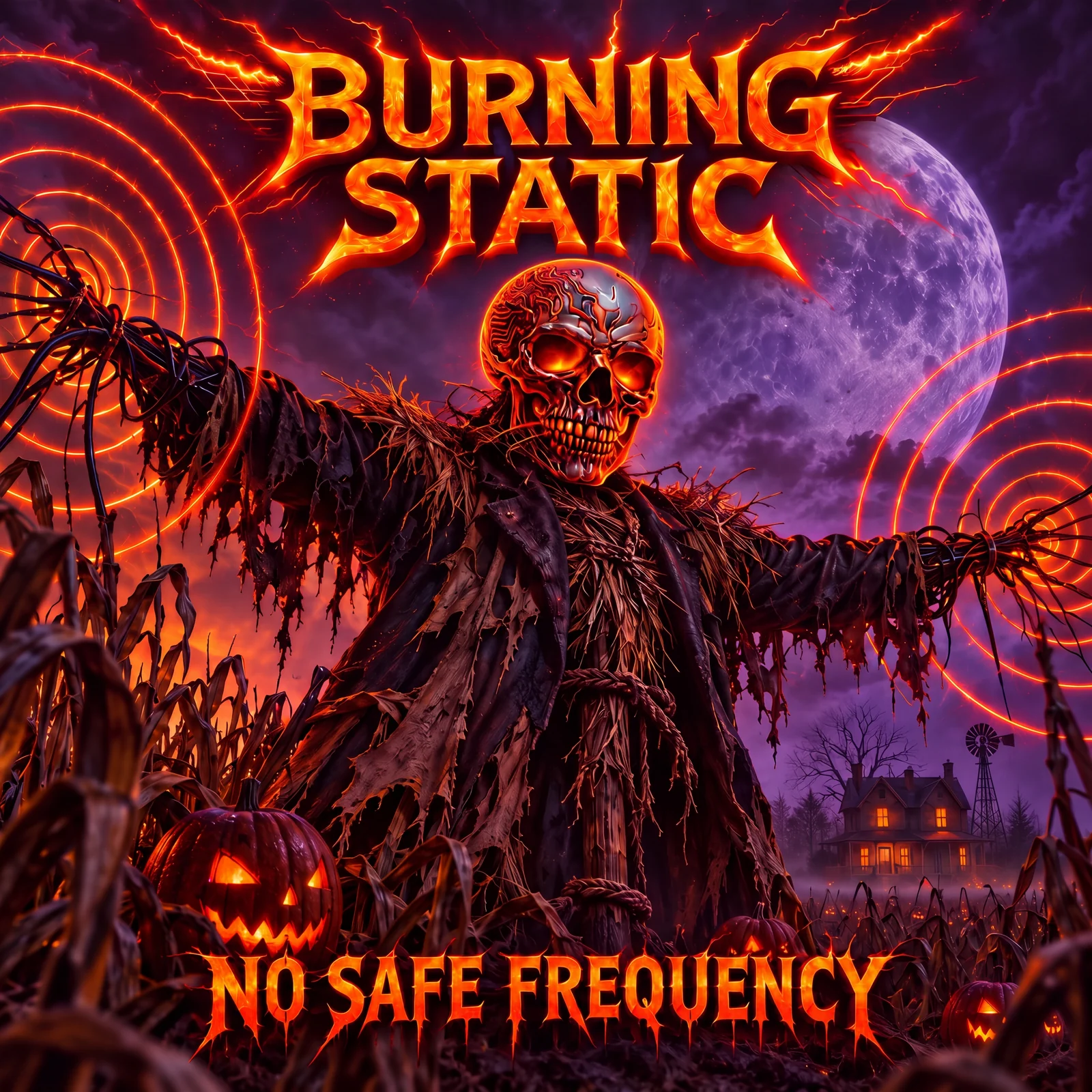 No Safe Frequency, single cover art